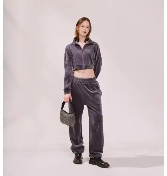 누아르나인 N9 Velvet Track Pants M